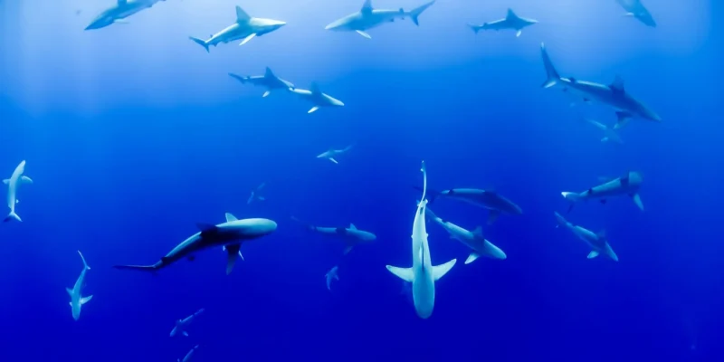 Супер-места обитания могут быть ключом к защите акул, Французская Полинезия